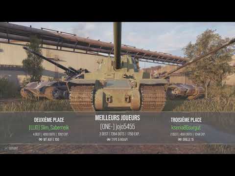 WOT CONSOLE PS5 : Road to 3mark type 5 Heavy Final part