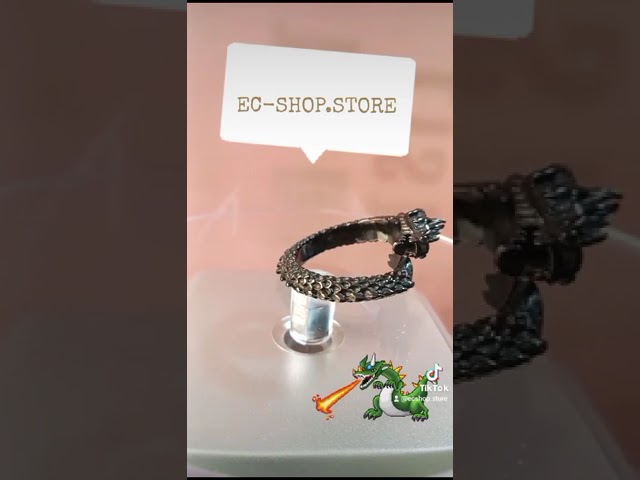 Vídeo relacionado con VANZACK Anillo De Gema Roja Con Garra De DragóN Para Hombre DiseñO Punk EstéTico Joyería Creativa Para Fiesta Cosplay Y Uso Diario