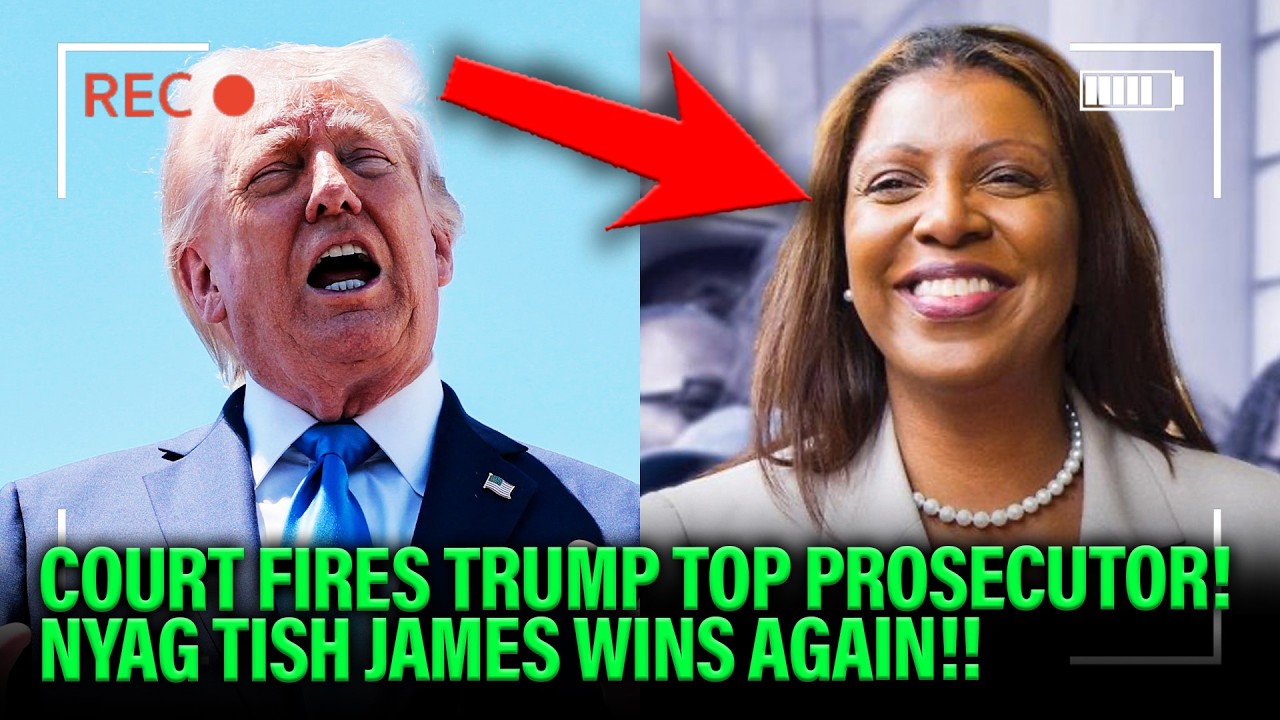 Trump EMBARRASSED as NY AG James Gets his Attack Dog Prosecutor Against her BOUNCED from OFFICE!!!