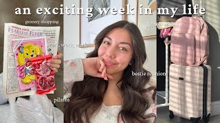 a productive week in my life | work, travel, working out