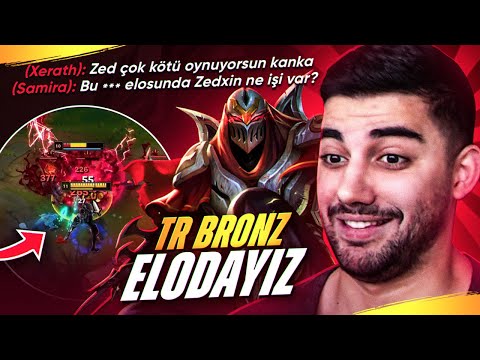 I logged into a game in TR Bronze Elo at 5 AM | Zedxsmurf TR Bronze #1