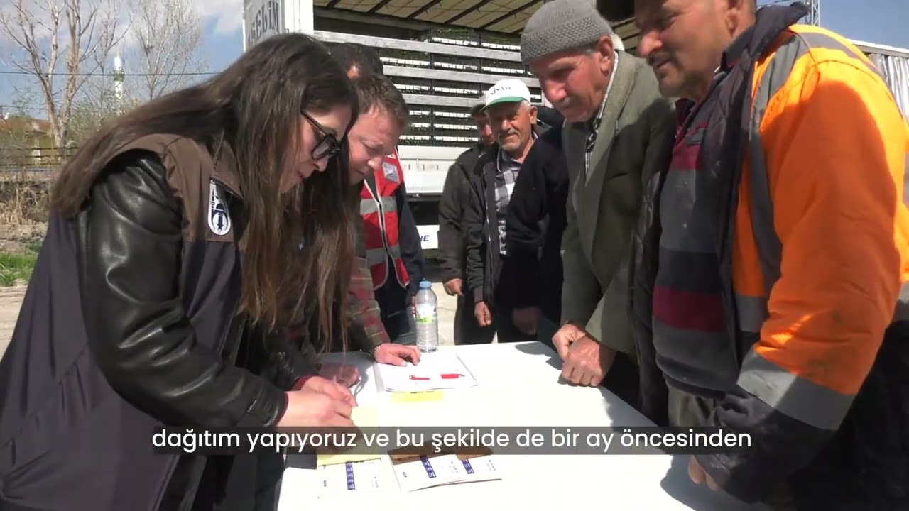 🌱 Başkent’te üreticiye desteğimiz sürüyor.