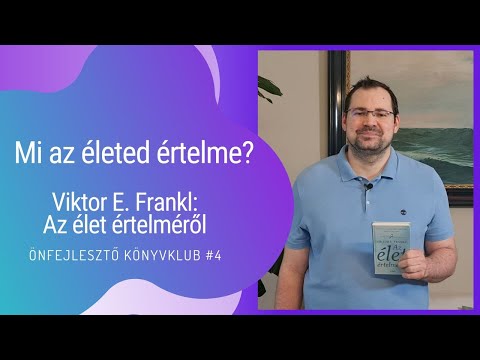 Mi az élet értelme? 🤔 Viktor E. Frankl, Az élet értelméről című könyvének ajánlója