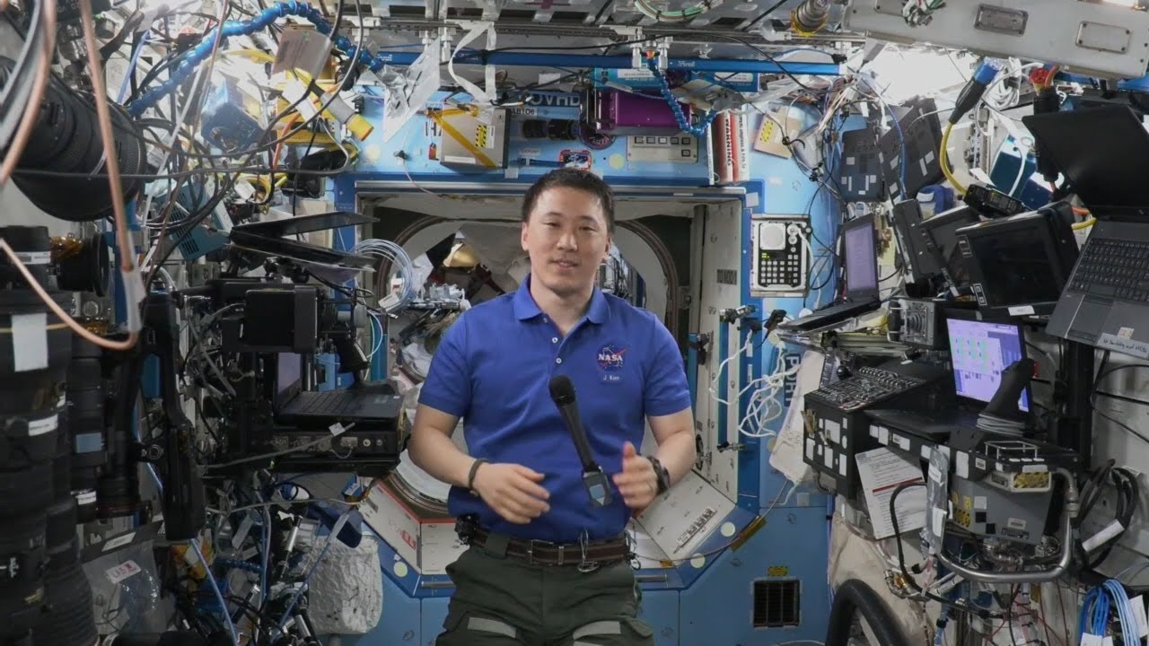 NASA宇航員與韓國航天局管理員討論太空生活-9-25-2025 -Youtube