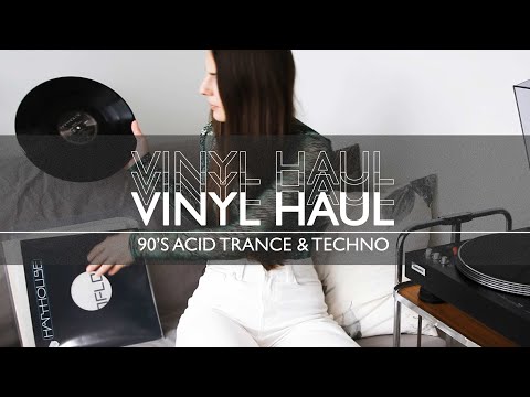VINYL HAUL: 90s acid, trance & techno Discogs finds