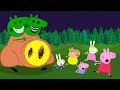 Peppa Pig S Scary Adventure Zombies Appear And Scare Peppa Pig Family Peppa Pig Funny Animation