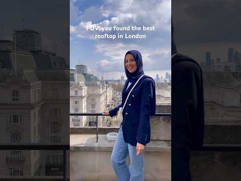 Best London rooftop 🇬🇧