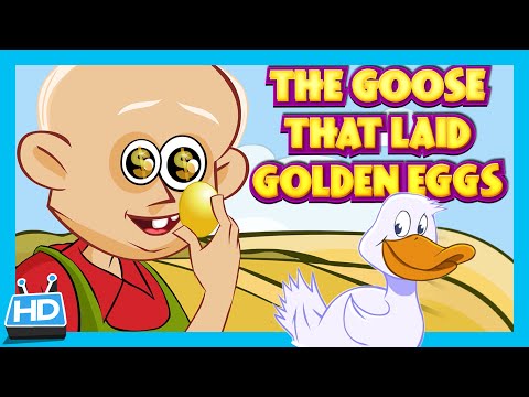 Goose that Laid the Golden Eggs Story | Kids Short Story