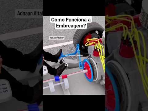 Como funciona a embreagem do carro?#carros #embreagem #mecanica #oficinamecanica #mecanico