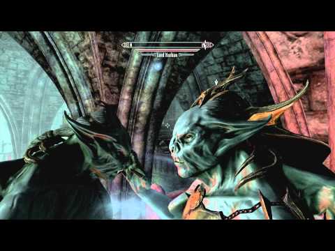 Funny moments with Lord Harkon (with my friend epicbomb1) (Skyrim)