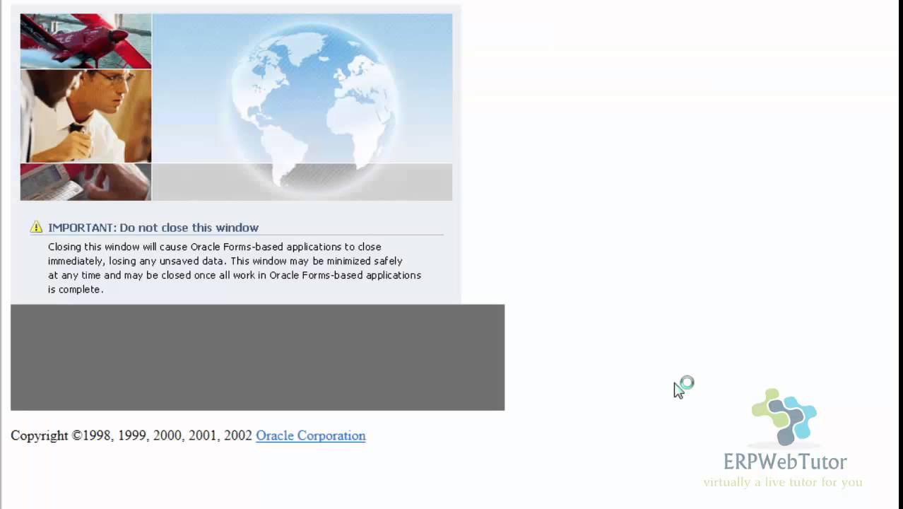 Oracle Apps Navigation Basics