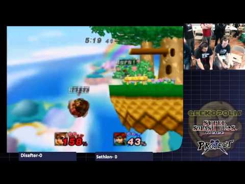 Smash9 PM Winner's Semis: Disafter (DK, Fox) vs Sethlon (Roy)