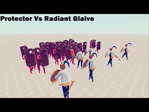 TABS 40v6 Protector Vs Radiant Glaive | totally accurate battle simulator