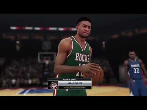 NBA 2K15 Milwaukee Bucks MyGM - Free Throw Line Dunk?!?! [Y2 EP8]