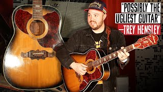 Video thumbnail for "Possibly the Ugliest Guitar" —Trey Hensley | 1965 Harmony Sovereign Deluxe H1265 by Premier Guitar