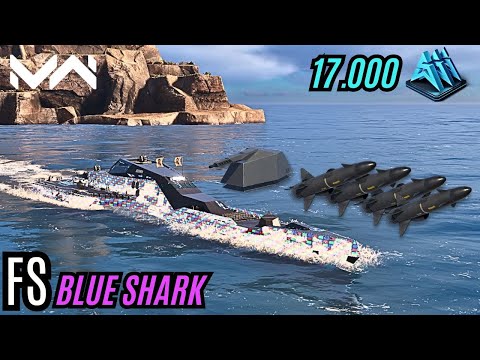FS Blue Shark - small and agile difficult to shoot | Modern Warships