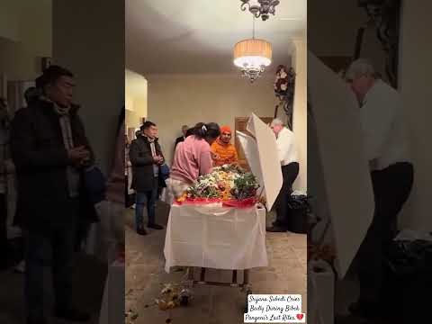 Srijana Subedi Cries Badly During Bibek Pangeni’s Last Rites.💔 #srijanasubedi #trending #viralvideo