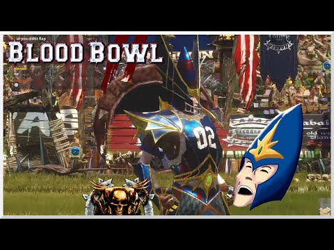 Blood Bowl 2 - UNFLAPPABLE - Game 1 - High Elves vs. Wood Elves