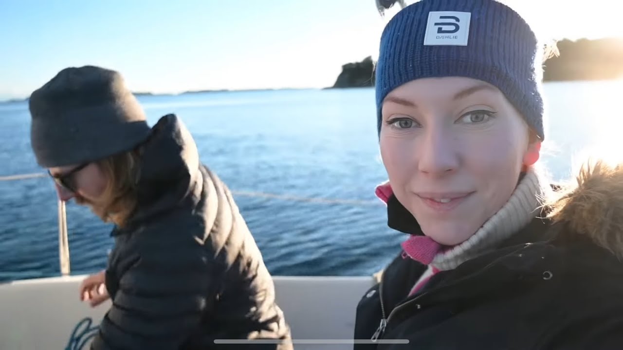 Vinterseiling i Norge 🥶 Vi fikset rorkulten! 🥳