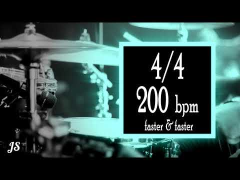Accelerating Drum Beat (120 - 200 Bpm)