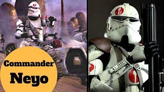 Stass Allie Shot Down - COMMANDER NEYO - Star Wars Clone Wars - Clone Trooper Profile
