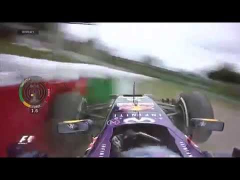 Daniil Kvyat onboard crash Japanese Gp Suzuka