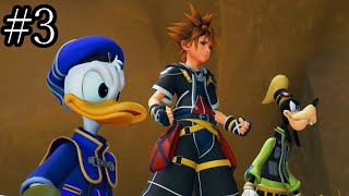 【実況】助けたい一心！キングダムハーツ３迫力凄すぎ！【キングダムハーツ３/KINGDOMHEARTSⅢ実況＃3】