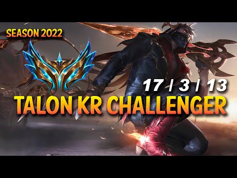 TALON KR CHALLENGER vs SYLAS Mid - KR Ranked