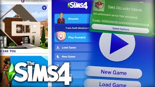How To Fix The Sims 4 Game EASY!FASTEST fix for Sims 4 Delievery Error & anything that