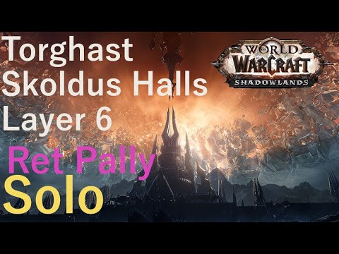 Torghast Skoldus Halls Layer 6 Retribution Paladin Solo Clear (Week 3)