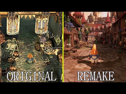 Final Fantasy IX Original vs Memoria Project (Unreal Engine 5 Fan Made Remake) Graphics Comparison