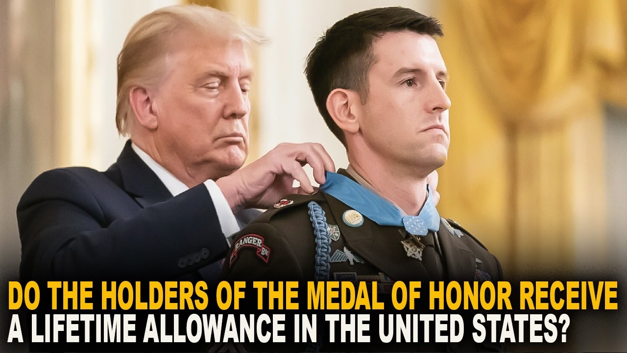 Do The Holders Of The Medal Of Honor Receive A Lifetime Allowance In The United States?