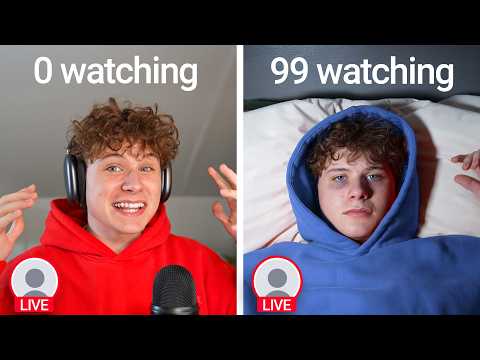 I Went Live on a New Channel Until I Had 100 Viewers