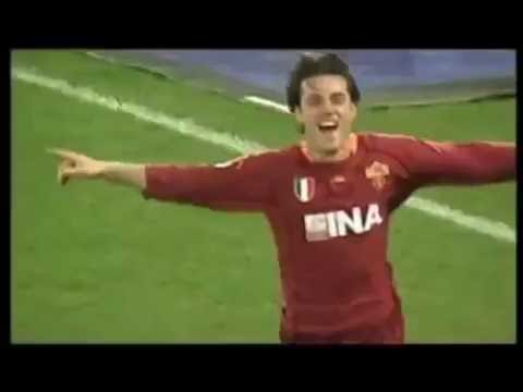 Lazio-Roma 1-5 (Poker di Montella, cucchiaio di Totti, Carlo Zampa in estasi) 10/03/2002