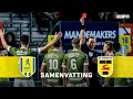 Het REGENT rode kaarten in Waalwijk in VERHIT duel? | Samenvatting RKC Waalwijk - SC Cambuur