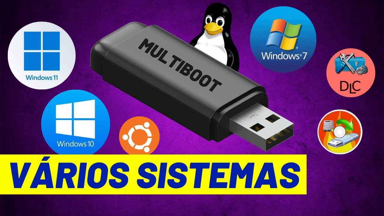 PENDRIVE BOOTAVEL COM VÁRIOS SISTEMAS E FERRAMENTAS (Grátis)