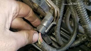How to change your coil and module 91-2000 Chevy pickup 5.0 5.7 p1351