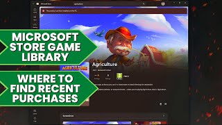 Microsoft Store Library - Find Recent Purchases