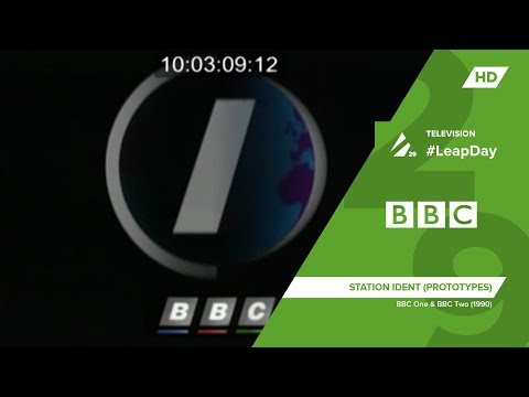 BBC One & BBC Two - Prototype Idents (1990)