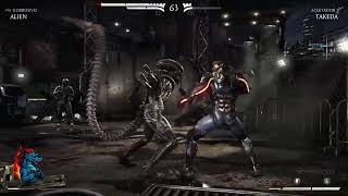 Mortal kombat X - Alien vs TAkeda