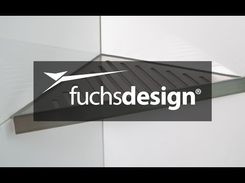Montageanleitung – Duschablage Fugenschiene  |  FUCHS DESIGN