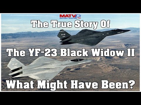 The Ture Story of the YF 23 Black Widow | Classic Documentary | #stealth #viralvideo #aviation 