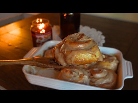 Cinnamon Rolls w/ Brown Butter Cream Cheese Frosting | In Emily's Kitchen ep. 3