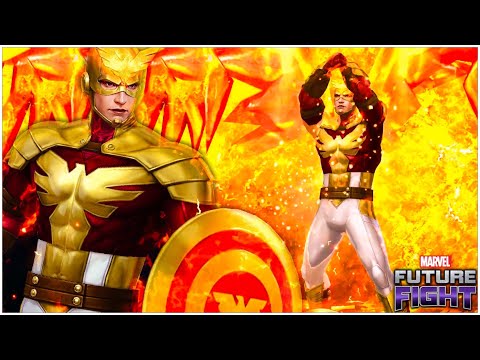 BIRTH OF A COMBAT GOD! PHOENIX FORCE CAPTAIN AMERICA NOW STRONGEST IN GAME ?! Marvel Future Fight