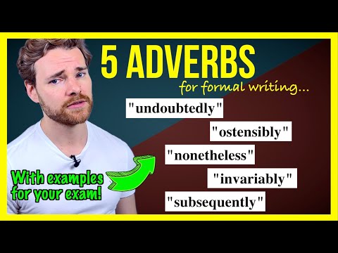 5 C1 Advanced ADVERBS for your FORMAL Writing! - C1 Advanced (CAE) Writing Exam