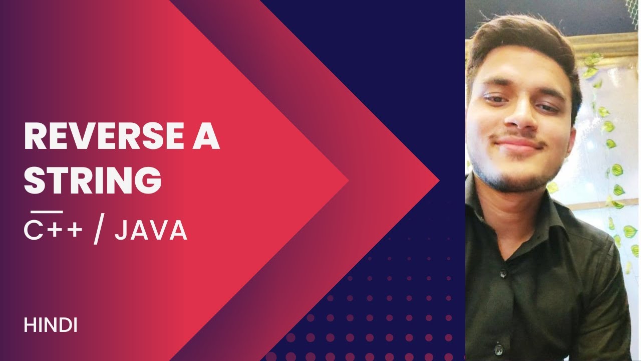 4. #Reverse a String in Hindi | #Gfg #cpp #java | School Leve Coding questions