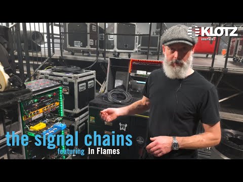 Rig Rundown with Greg, guitar tech of Bjorn Gelotte of IN FLAMES 2024 — KLOTZ AIS