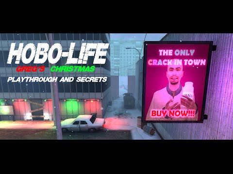 Hobo life: Greg Christmas HL2 Mod Longplay (All Quests and Secrets)
