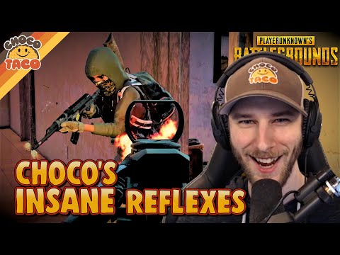 chocoTaco's Insane Reflexes - PUBG Solos Gameplay