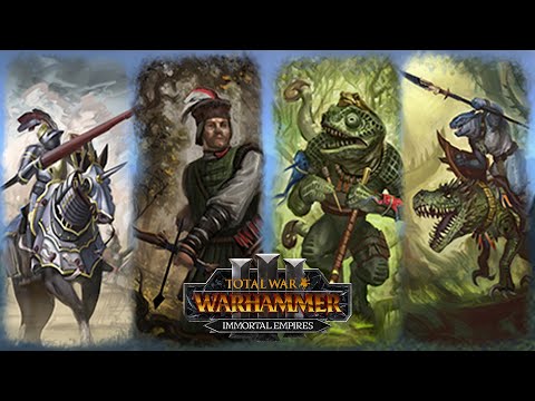 Counter Cavalry - Empire vs Lizardmen // Total War: WARHAMMER 3
